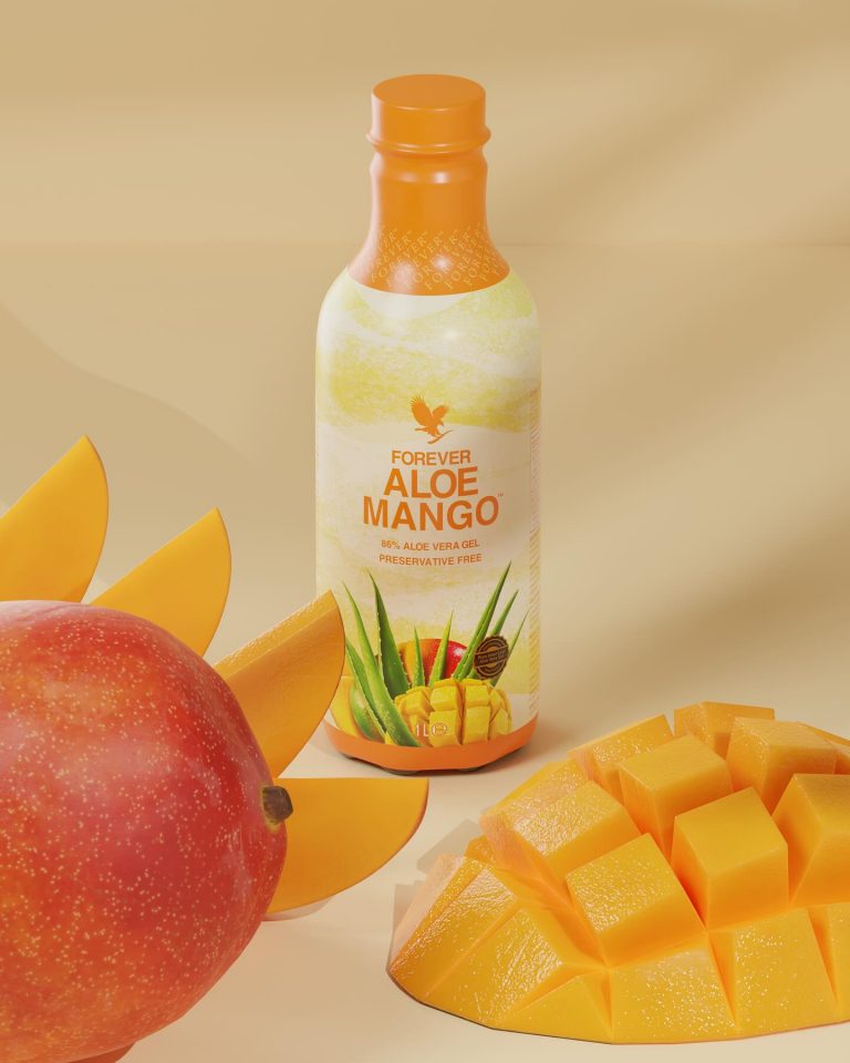 Boisson aloe vera Mangue Aloe Mango – la touche exotique et vitaminée, parfaite pour renforcer l’immunité.