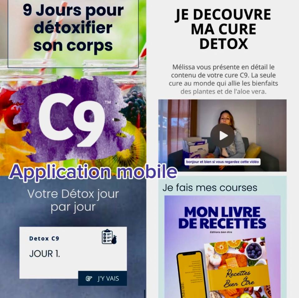 Application mobile pour détox aloe vera Application mobile pour détox aloe vera